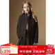 ELLE KIDS Wool Wool Jacket Retro Old Money Style Autumn and Winter Girls Classic Fashion Stand-up Collar Fitted Comfortable Top
