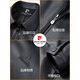 皮尔卡丹（pierre cardin）绵羊皮衣男春秋新款商务休闲男装真皮夹克中年爸爸装外套 黑色真皮-翻领版 【精选绵羊皮】 M 170 【建议100-125斤左右】
