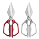 Leying Jinyan Big Head Scissors New Chicken Bone Scissors Chicken, Duck and Fish Bone Nemesis Kitchen Sharp Scissors for Breaking Hard Bones in Seconds A-Grade Quality 1 Pair - China Red