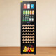 VINGARDE wine cabinet constant temperature wine cabinet dual-temperature refrigerator beverage ice bar compressor refrigeration air-cooled frost-free household tea beverage liquor wine fruit preservation refrigerated display cabinet CH-208 dual temperature multi-functional ice bar wine cabinet 208L