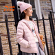 ANTA children's down jacket for boys and girls 25 years new winter style breathable, warm and comfortable solid color thin down jacket, rigid and soft pink-6, down content 85% 150, down filling 48g
