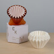 Delin flavour 185 cake cup hand-punched filter paper suitable for Mach filter cup cake filter cup