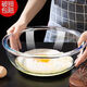 HKNA thickened high borosilicate glass bowl, transparent salad bowl, large and basin, non-stick baking and egg bowl, high temperature resistant 2100ml