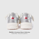 DEESHA Children's Clothing Girls' Shoes 2025 Autumn and Winter New Girls' Velvet Warm Low-top Sports and Casual Shoes Silver 30