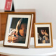 Uncle Lu solid wood 6-inch photo frame empty frame cherry wood table high-end creative photo frame wooden picture frame framed self-installation