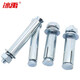 Bingyu grade 4.8 (national standard) blue and white zinc plated GB22795 expansion screw pull bolt M10*80 (10 pieces)