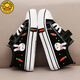 G.duck children's canvas shoes girls' shoes 2025 spring and autumn new soft sole non-slip breathable girls casual shoes boys running shoes cute rabbit pink 20 shoe inner length about 14.0c