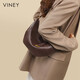 viney包包女包牛皮斜挎包轻奢品牌单肩饺子包生日礼物高级感送女友老婆