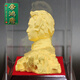 Dihongtang Orange Island Head Chairman Mao Statue Sand Gold Ornament Office Company Wine Frame Youth Chairman Sculpture Bust Gift Orange Island Youth Mao Zedong Large Size