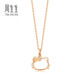 Chow Sang Sang Hello Kitty Hollow Pendant Sanrio 18K Gold Pendant 88465P Pricing
