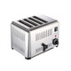 Youpin ecological chain same style Youpin toaster toaster commercial 4-piece 6-piece toaster heating machine automatic bouncing four-piece three-piece set with dust cover + baking