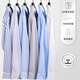 Mulberry silk DP ready-made no-iron shirt men's long-sleeved high-end business men's light luxury white shirt men's wholesale light blue small plaid 39 120Jin Jin is equal to 0.5kg -130Jin Jin is equal to 0.5kg