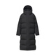 DESCENTE WOMEN S SKI STYLE series women's waterproof long goose down jacket BK-black M (165/84A)