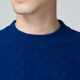 
Hengyuanxiang cashmere sweater men pure cashmere sweater men round neck knitted base shirt warm pullover sweater comfortable casual top dark red L 170/88A