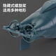 Shantou Lincun small remote control nuclear submarine submarine rechargeable hovercraft toy boat speedboat mini waterproof fish tank battery submarine blue 40hz standard - free battery screwdriver