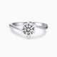 I Do platinum PT950 diamond ring Snowflake twist arm 1 carat cultivated diamond proposal engagement diamond ring gift for girlfriend Snowflake twist arm 1 carat diamond size 8