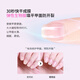 CandyMoyo healthy non-toxic nail polish no-bake quick-drying nail polish water-based non-tearable long-lasting hand and foot manicure nude color cherry blossom base oil bright oil two-in-one