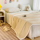 Blanket Milk Velvet Thickened Warm Sofa Cover Blanket Office Nap Blanket Student Dormitory Single Shawl Thick Winter 100*140cm Lunch Break Blanket/Random Color Exclusive Lunch Break Style