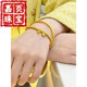 Jiaye ancient method heritage bracelet pure gold 999 gold clad with silver solid bracelet bracelet 20 grams heritage bracelet + order notes 20 grams heritage bracelet + two generations of joy bracelet