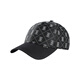ELLE sun protection baseball cap for women summer classic presbyopia outdoor fashion face-showing small duck cap black adjustable