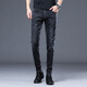 Jeep Spirit Jeep Jeep Herren 2025 Frühlings- und Sommer Neues lässige Trendy All-Match Slim Feet Hosen dehnen lange Hosen 1048 Black 32