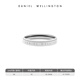 Daniel Wellington dw ring for women, classic series couple ring, elegant silver No. 58, birthday gift for girlfriend DW032