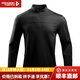 Dragon Tooth third generation defender lightweight stand-up collar fleece sweater warm jacket men's outdoor leisure sports slim tactical jacket polar night black M 175/96A 141-156Jin Jin equals 0.5 kg