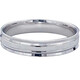 Beijing Gold Trading Center Co., Ltd. Platinum solid solid CNC three-ring ring (width is about 3.8-4.2) Mother and lover’s birthday Mid-Autumn Festival gift Platinum solid solid CNC three-ring ring (about 4.75g)