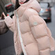 2025 Winter Korean New Style Down Jacket Women's Thickened Warm Puff Style Fashionable Versatile Hooded Jacket Short Style Dark Black M Recommended 110-130 Jin Jin equals 0.5 kg