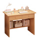 Xinyouliangjia computer desk desk with drawer small table study desk makeup table A093 80 pastoral oak color