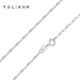 Xie Ruilin (TSL) platinum necklace simple Pt platinum plain chain women's clavicle chain BF471 platinum necklace (about 4.90g)