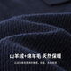 Shanshan Cashmere Wool Knitted Sweater Men's Autumn and Winter 2025 New Warm Autumn Clothes Business Sweater POLO Shirt for Men