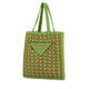 PRADA FW25 Luxury Women's TWO TONE Raffia Woven Shopping Bag MULLOURED One Size