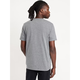 OLD NAVY Old Navy men's T-shirt short-sleeved 3-piece half-sleeved Henry collar cotton bottoming shirt home wear soft American version Black/Gray/White black and white gray L suitable for bust 112-117cm
