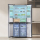 Mijia Xiaomi 503 liter refrigerator, cross-shaped four-door large capacity, 60cm ultra-thin body, Xiaomi ThePaper Smart Connect, first-level energy efficiency BCD-503WMSADY