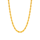 Shuibei gold 18K gold twist necklace pendant birthday anniversary gift for friends and family 18K twist necklace gold weight about 3 grams + more refunds or less compensation