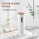 Xiaomi Lang New Portable Interdental Cleaner Water Flosser Home Electric Teeth Cleaner Teeth Irrigator Teeth Cleaner Teeth Remover Irrigator Double Nozzle Standard Set-Sakura Powder (Electroplating Model)