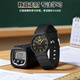Lee student watch for teenagers, middle and high school students, special mechanical silent pointer examination watch, children's U554 black gold
