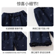Banxidi Girls' Pants Autumn and Winter 2025 New Style Baby Plush Casual Pants Winter Clothes Children's Straight Jeans Blue 90