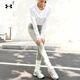 Under Armor Women's New Tight Yoga Pants Running Fitness Training Fitting and Comfortable Pilates Tights 1376820 1376820-504 L