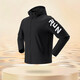 Bmai Sports Jacket Men's Autumn Windproof Quick Drying Clothes Windbreaker Jacket Outdoor Cycling Clothing Running Training Fitness Clothing Black Jacket Windproof_Quick Drying_Sports M