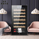 RSRDDY German imported quality villa office wine cabinet constant temperature wine cabinet household small electronic wine elegant black (34//high-end compressor model)