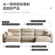 DDC genuine leather electric sofa first class electric function living room zero wall new first layer cowhide 9202z-32