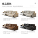 DDC genuine leather electric sofa first class electric function living room zero wall new first layer cowhide 9202z-32