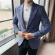 S MAX MARAlKR white suit jacket for men 2025 new Korean style trendy high-end business casual slim men's suit white 2XL