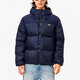 LACOSTE French crocodile solid color warm and water-repellent hooded zipper down jacket men's blue blue XS 46-