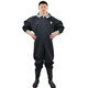 PVC full body waders for fishing, catching fish, lotus root suit, thickened wading pants, waterproof one-piece fishing pants, yellow three-in-one cuffs, whole body 38