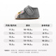 XiaoRong 0-3 years old baby girl soft sole toddler shoes kitten Velcro stable shoes cartoon home floor shoes warm beige/light pink 15.5 suitable for feet length 14-14.5cm