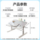 Hahainiao bed study desk can be lifted and folded computer table car small table back seat dining table writing artifact
