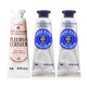 L'Occitane Hand Cream 10ml*3 (Shea Butter*2+Sakura*1) Moisturizing Holiday Gift for Your Girlfriend, New and Old Versions Randomly Sent